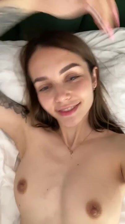 Oooops__  - she jerks off her pussy in private