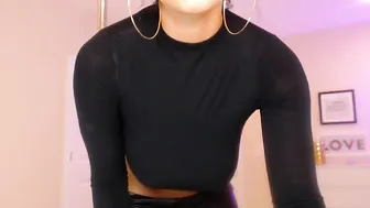 CarmenBella Lustful babe caresses pussy with her hand