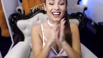 Conny__ Mature hottie caresses shaved cunt