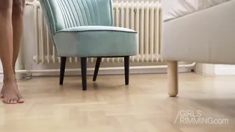 Luna Corazon girls finish with squirt