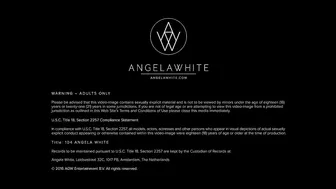 Angela White slutty stallion takes off her panties