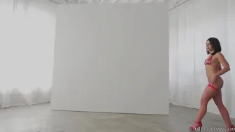 Adriana Chechik buxom cutie is played with dildo