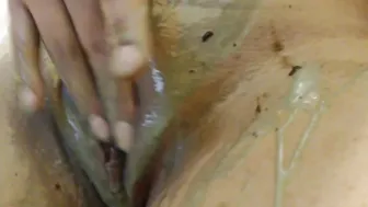 Busty_Ema gorgeous bitch caresses big boobs