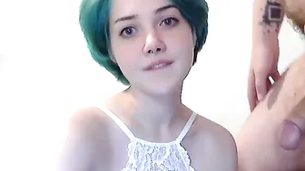 kimbillsweety openwork schoolgirl ?? ?Ŀ magically pulls pussy