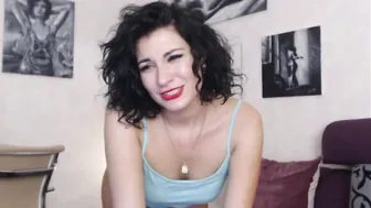 Madelynn cute babe having fun in fries