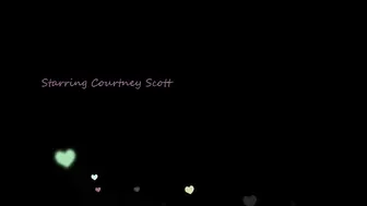 Courtney Scott dark haired bitch caresses vaginal opening