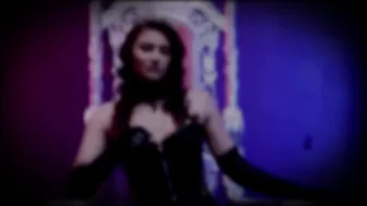 Ellie Idol big breasted slut gently wrestles pussy