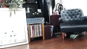 Audrey gorgeous blonde with a beautiful figure erotically dancing naked