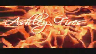 Ashley Fires gorgeous lady caresses shaved vagina