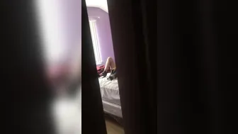 daddy slave masturbating in the kitchen