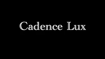 Cadence Lux manyvids gorgeous girl masturbates cunt