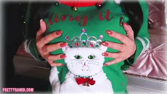 Pretty Bambi manyvids caresses his fur coat