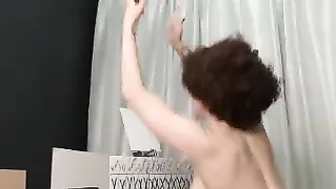 cubbixoxo  manyvids sexy slut undresses and caresses boobs