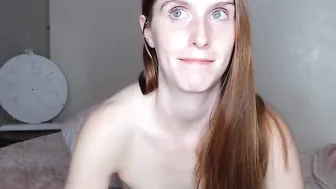 freckledred  manyvids slutty blonde fucks shaved cunt