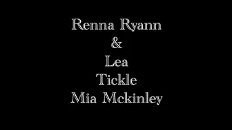Renna Ryann and Lea Tickle Mia Mckinley manyvids blonde with cool ass shows wide anus
