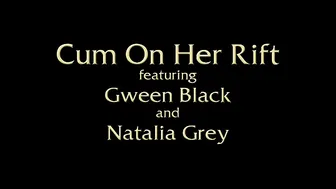 NataliaGrey & GweenBlack manyvids bitch jerks off in the office