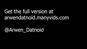 Arwen Datnoid manyvids redhead female caresses big tits