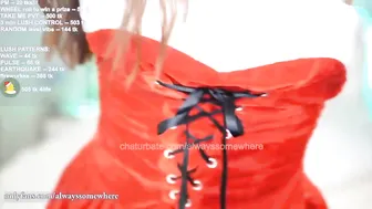 alwayssomewhere beautiful bitch performs a striptease