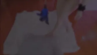 MyCherryCrush slim model strips in the woods