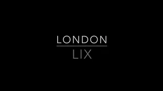 London Lix naughty prankster fucks herself in the ass