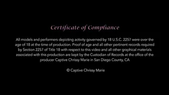 Codi Vore imposing slut stiffens her cunt tight