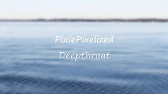 PixiePixelized babe sat hard masturbating pussy