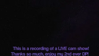 Natasha Grey ManyVids DP For 19 Year Old In Red Thigh Highs