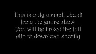 Cattie CatCandescent Kailey Ketchum ManyVids First EVER Webcam Show Messy Creampies