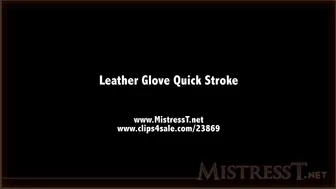 clips4sale Mistress T - leather glove stroke 720p