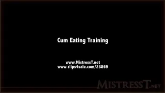clips4sale Mistress T - cum eating training 720p