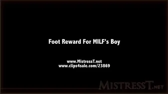 clips4sale Mistress T - Foot reward for MILFs boy 720p