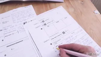 Leah Meow Schoolgirl Corrects A Bad Grade BOY GIRL