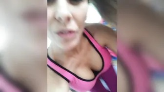 Cherie DeVille   gorgeous prostitute caresses shaved cunt