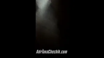 Adriana Chechik   undressed in front of the camera