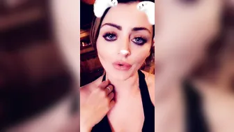 Sophie Dee cute bitch caresses sex lips