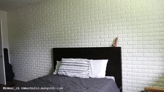 Emma Choice  recording from the  private e chat brunette