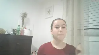 skybaddie77 adorable chick pulls vagina