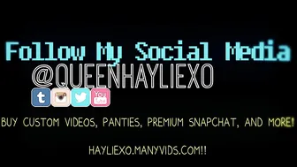 hayliexo manyvids cute wench pulls vagina with phallus