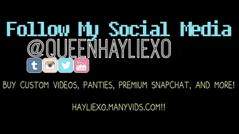 hayliexo manyvids cute lush bitch pulls pussy