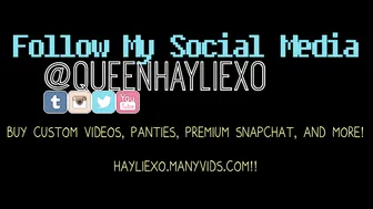 hayliexo manyvids appetizing babe shows her tits