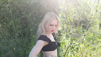 rossella visconti onlyfans video back stage photo shooting, nude outdoor