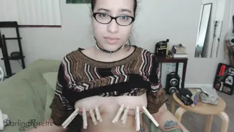 darlingrosette titty clothespin removal (1)