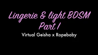 VirtualGeisha  -19 - Lesbian Teasing And Ass Eating