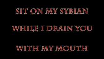 Daizha Morgann  manyvids- Sit on my Sybian while I drain you with my Mouth