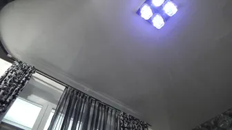 Mistress Misha Goldy Being under my new shiny pair of boots