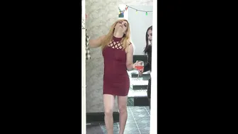 Tia Tizzianni Nyxi Returns from Club is THROAT FUCKED