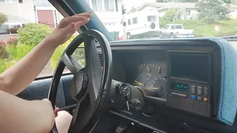 HarleyHeartstop Barefoot Driving Truck Big Bubbles