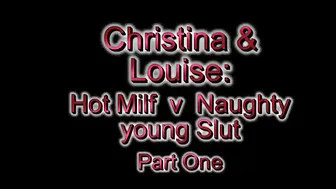 Christina X Milf seduces 20 Year old Girl