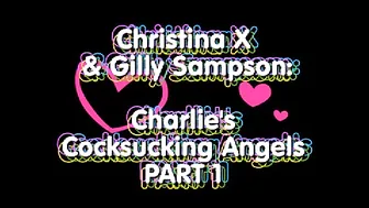 Christina X 2 CockSucking Angels  Part 1