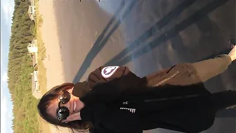 Jasmine Greyxxx  blonde with cool ass shows wide anus